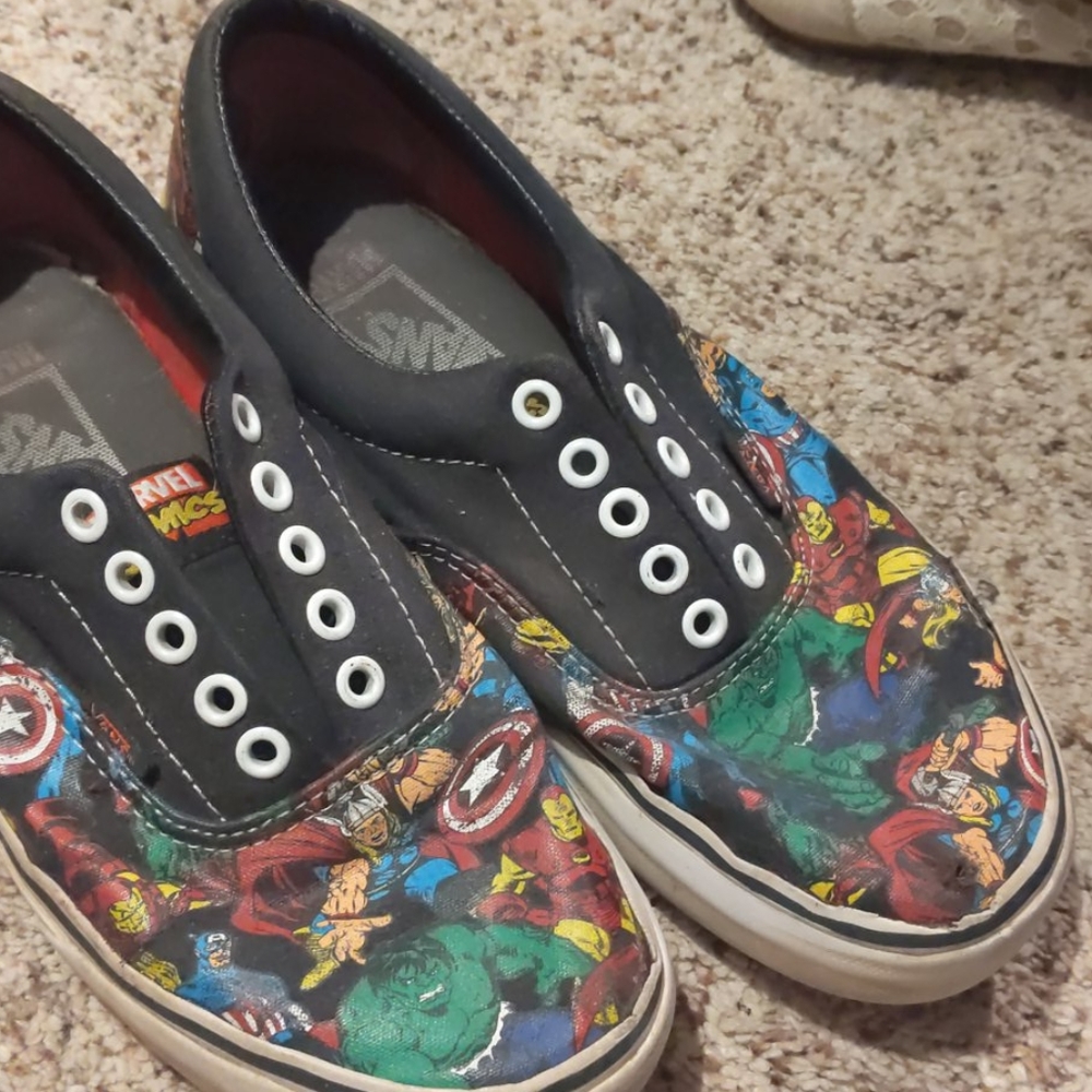 collectable marvel Vans